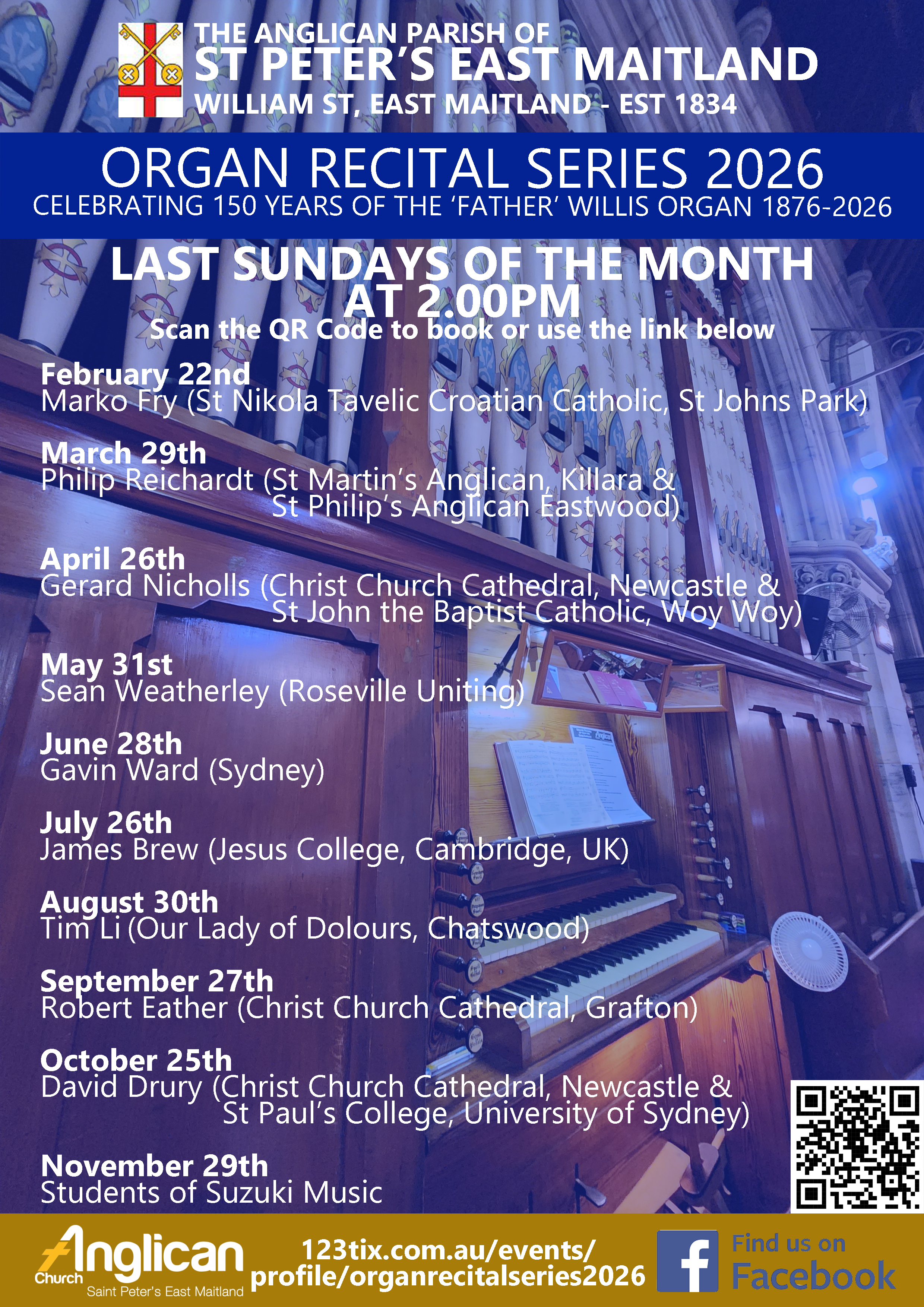 Organ Recital Series 2026