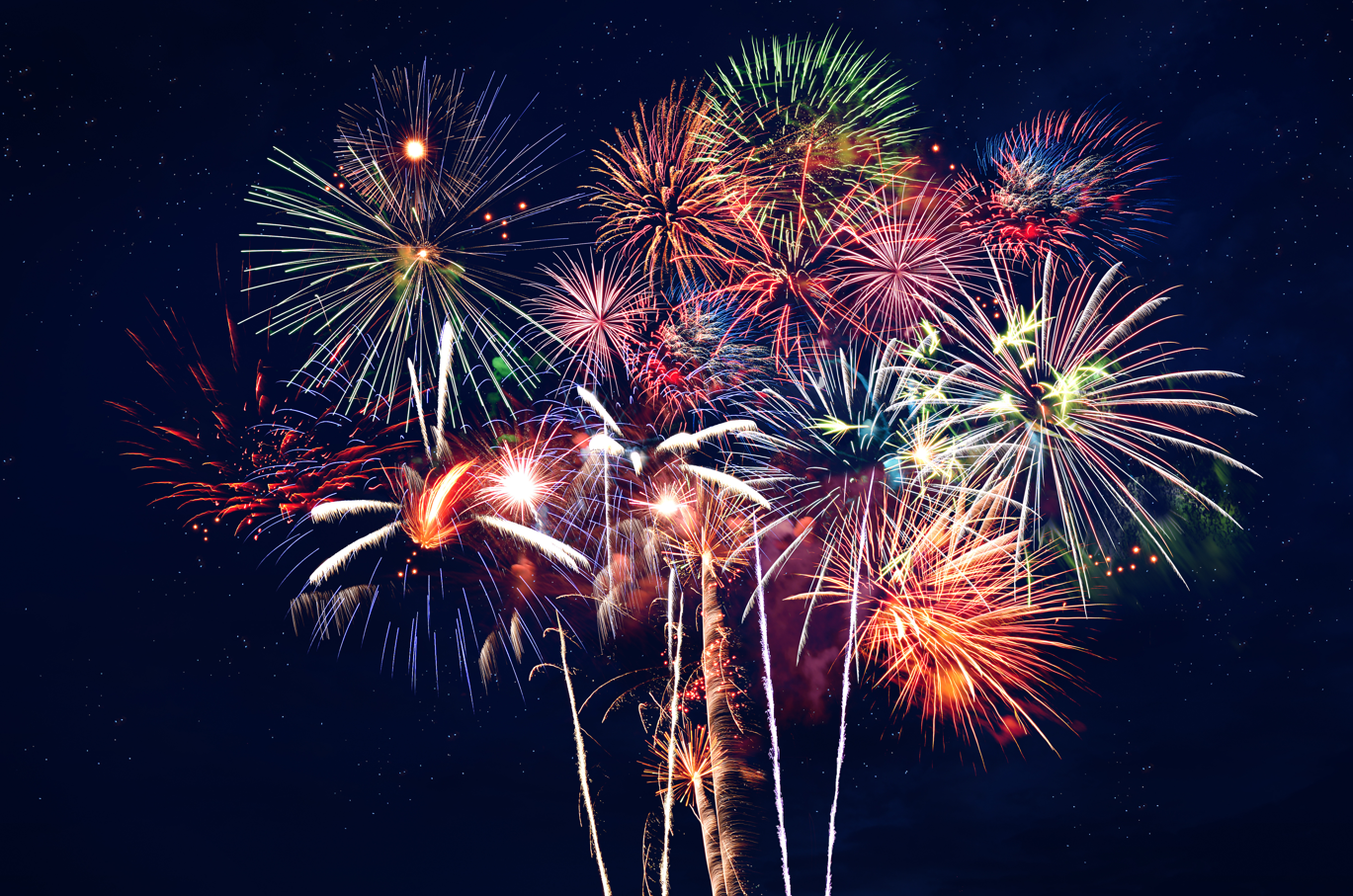 Fireworks Paper Embroidery