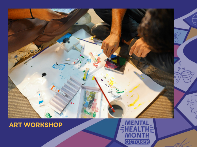 Mental Health Month Creative Art Workshop